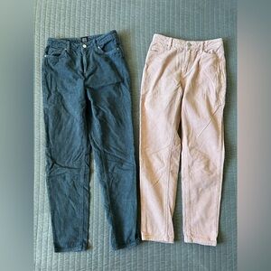 BDG high rise mon jeans corduroys LOT of 2